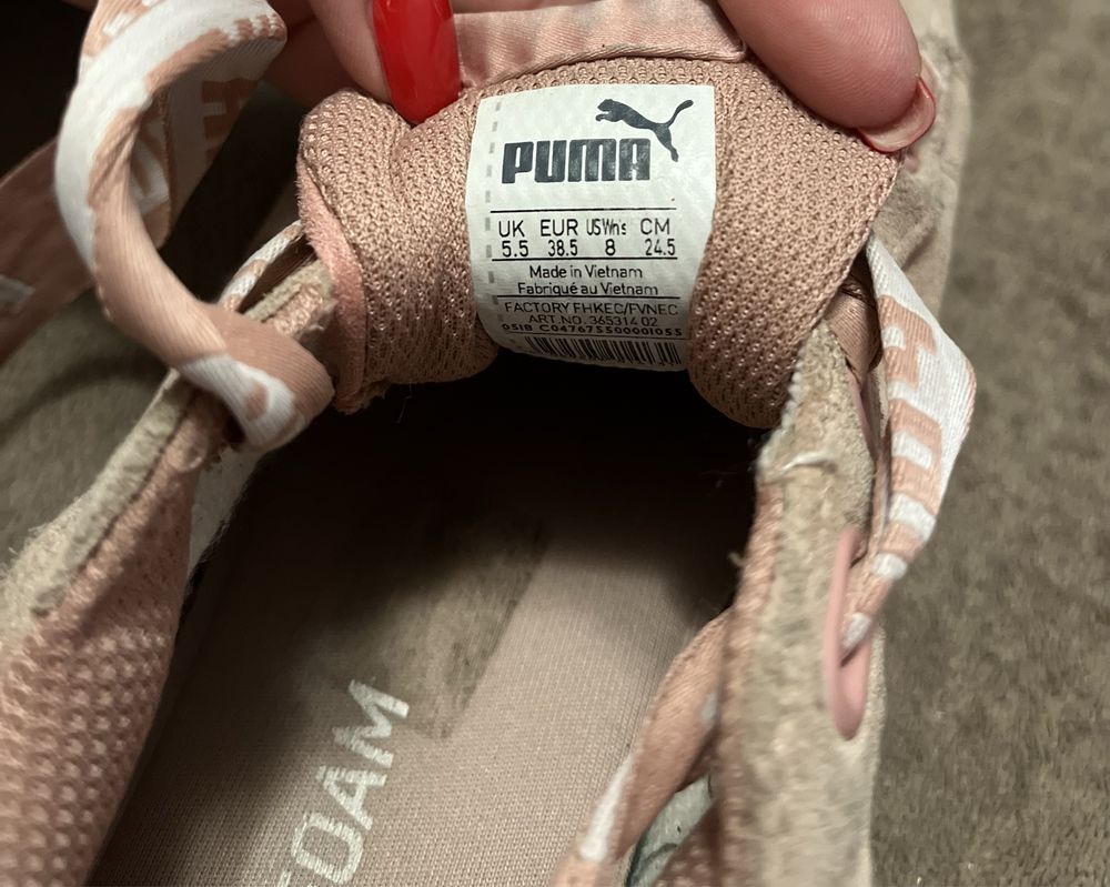 Жіночі кросівки снікерси Puma 38,5