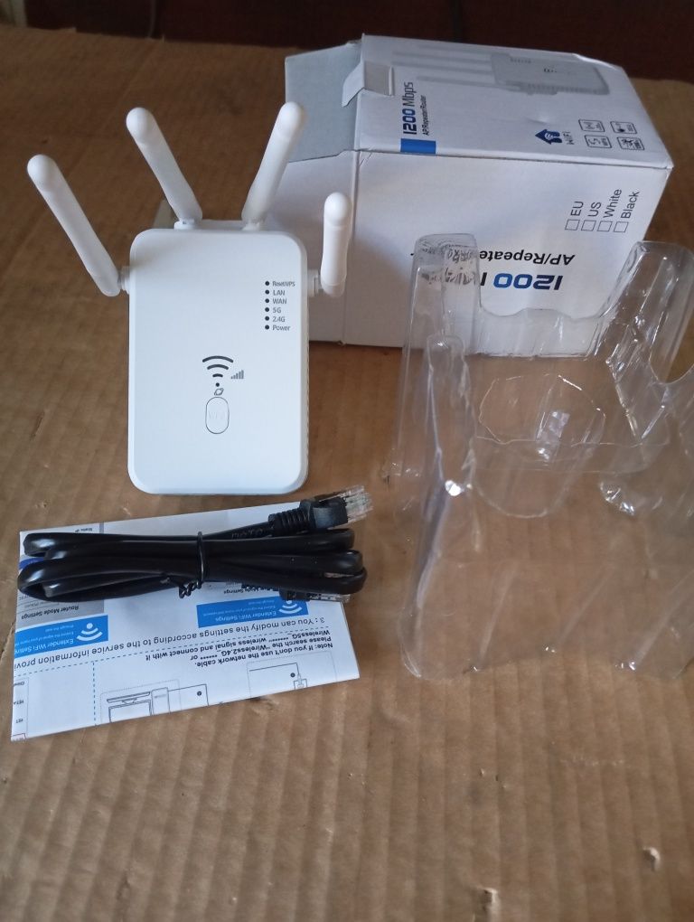 1200mbps усилитель wifi сигнала для дома и офиса