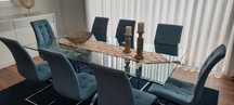 8 cadeiras para mesa da sala