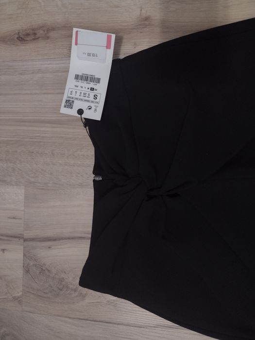 Czarna spódnica mini Zara S nowa