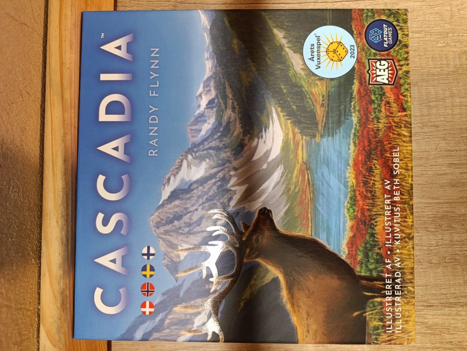 Kaskadia. Nie grana! Elementy w wypraskach.