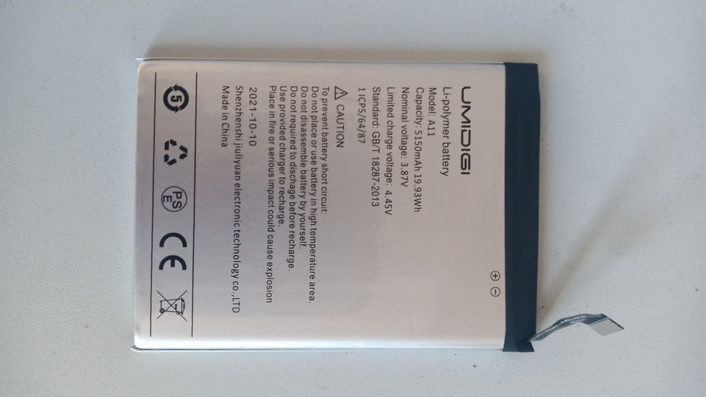 Bateria Umidigi A11S