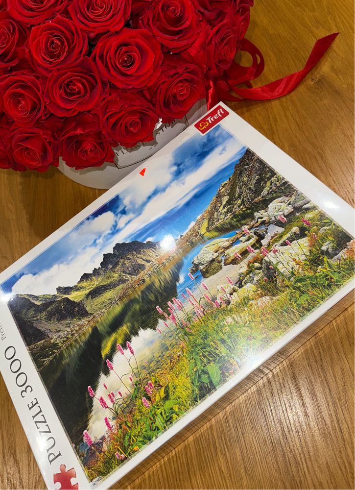 Puzzle Trefl 3000 elementów Staroleśniański Staw Tatry Slovakia