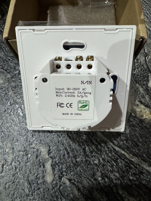 Sonoff T1 Eu 2 Kanały Włącznik Światła Wifi+Rf433.