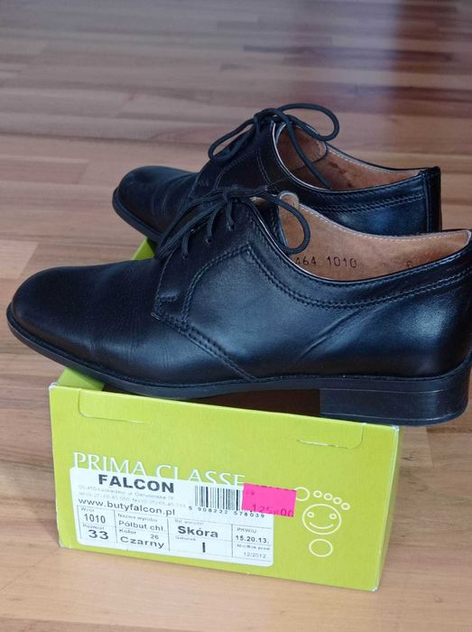 Buty skórzane komunijne  33
