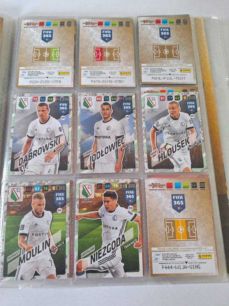 Album z kartami FIFA 365 Panini 2018