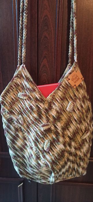 Ręcznie robiona torebka na ramię – 100% handmade