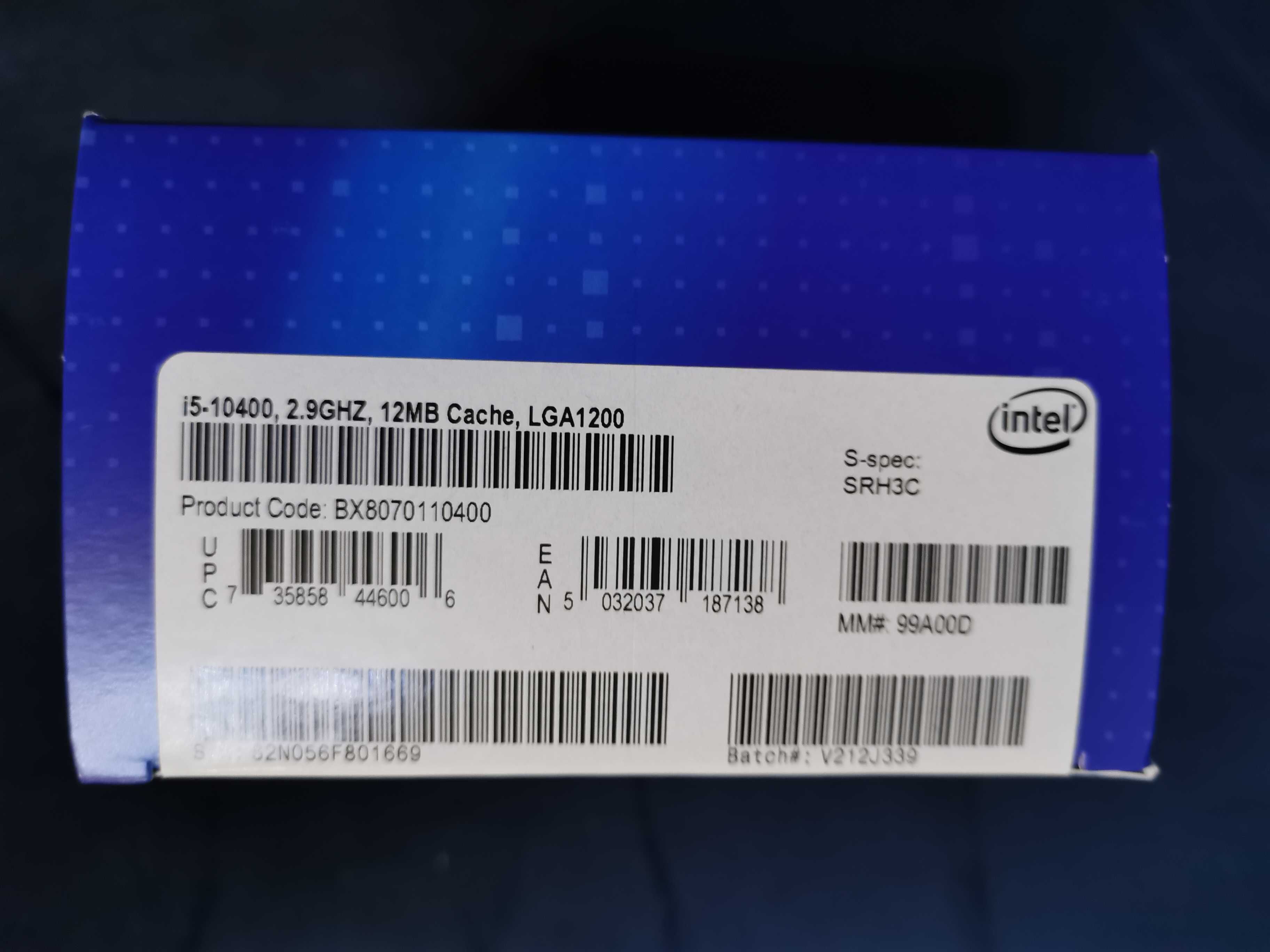 Oryginalne nowe chłodzenie od i5 10400 LGA 1200