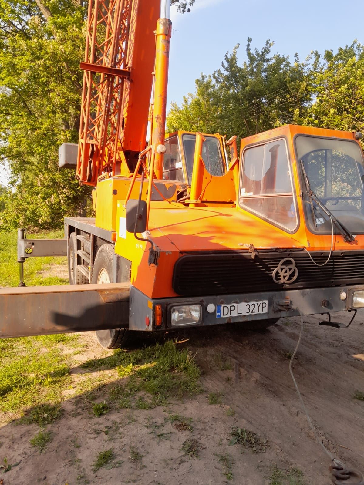 KRUPP Автокран 25т,39м