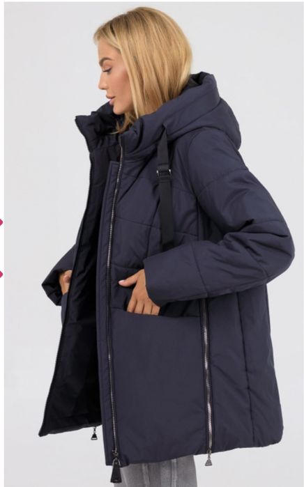 Куртка зимова в темно синьому кольорі. 50, 52, 56, 60