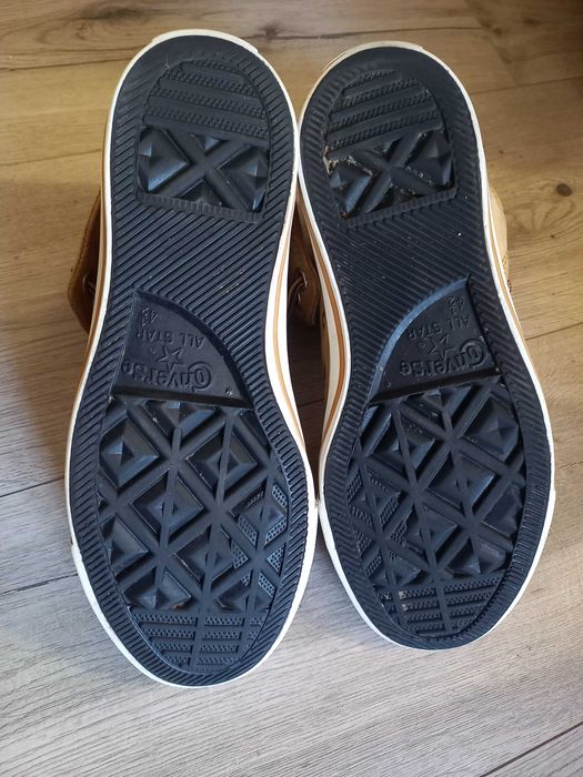 Кеды Converse кожаные утепленные оригинал размер 37.