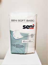 Непромокаемые пеленки взрослым и детям Seni Soft Basic 60*60 10шт