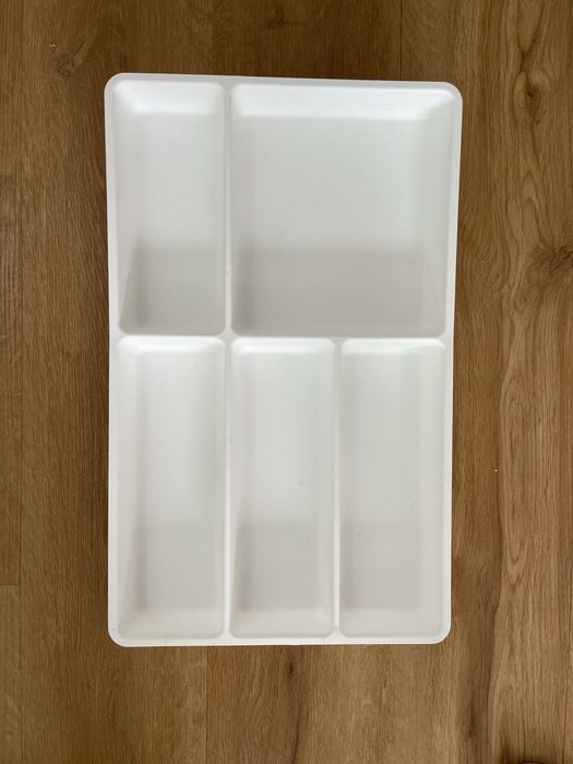 Tabuleiro talheres branco