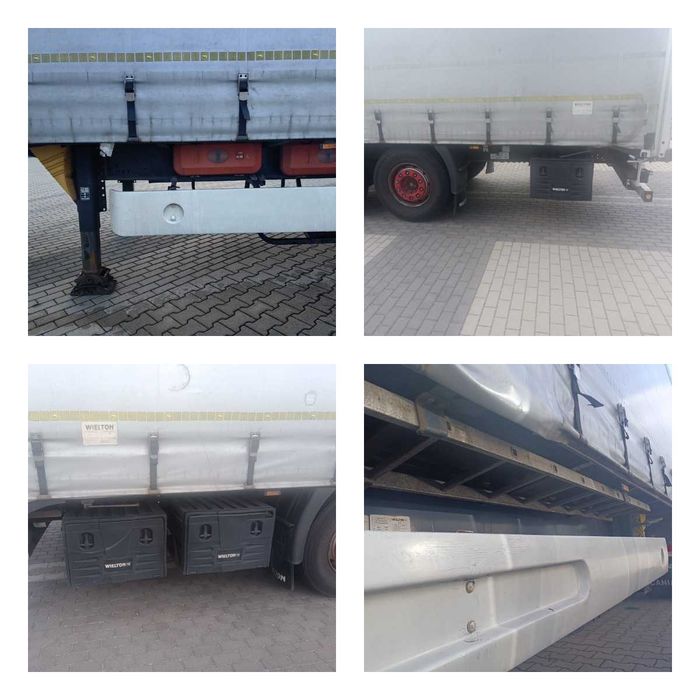 Wielton Firanka Mulda 9m 2016, komplet wyposażenia