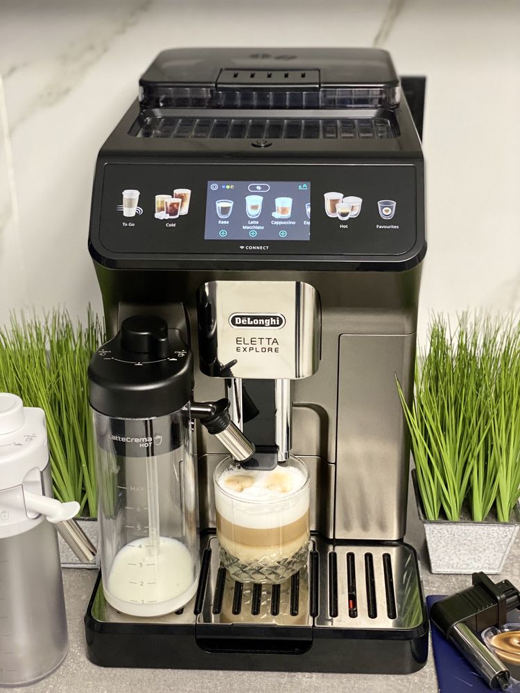 Кофемашина Delonghi eletta explore 2025рік.Wi-Fi Кавоварка кофеварка