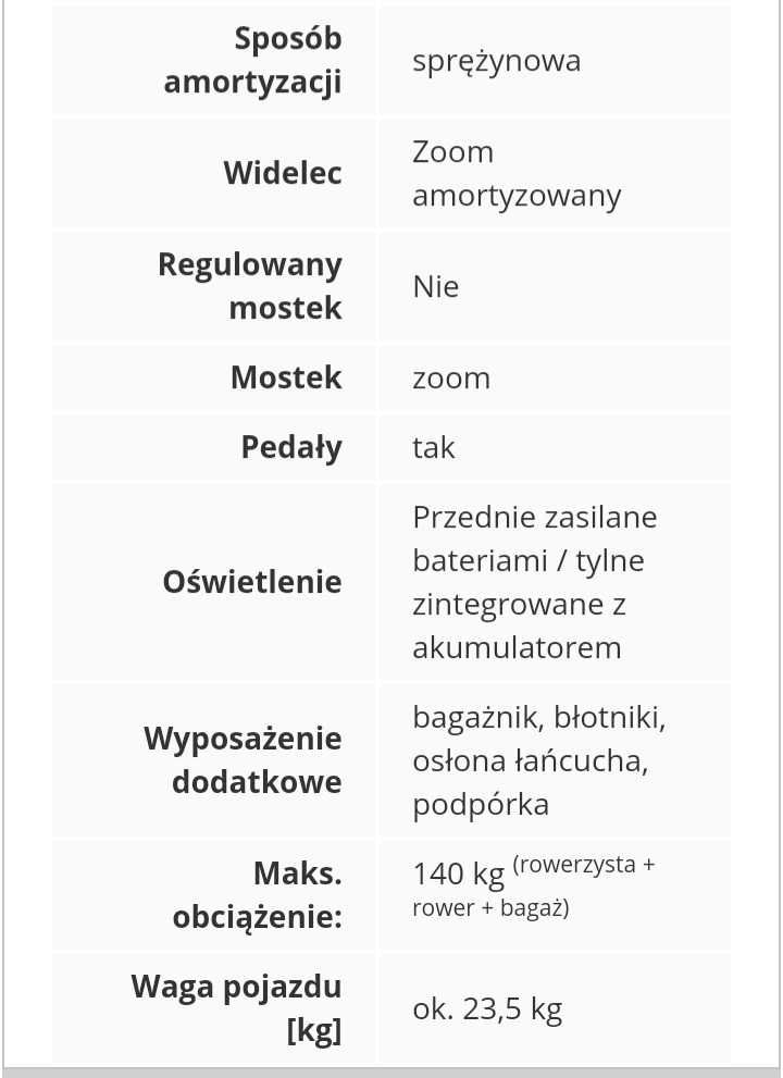 Rower elektryczny Lovelec Norma