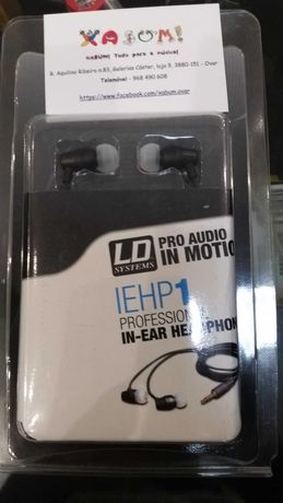 Desconto auriculares IN-EAR IEHP1, LD SYSTEMS
