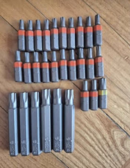 Bity, torx wurth aw20,aw30, aw40,tx40