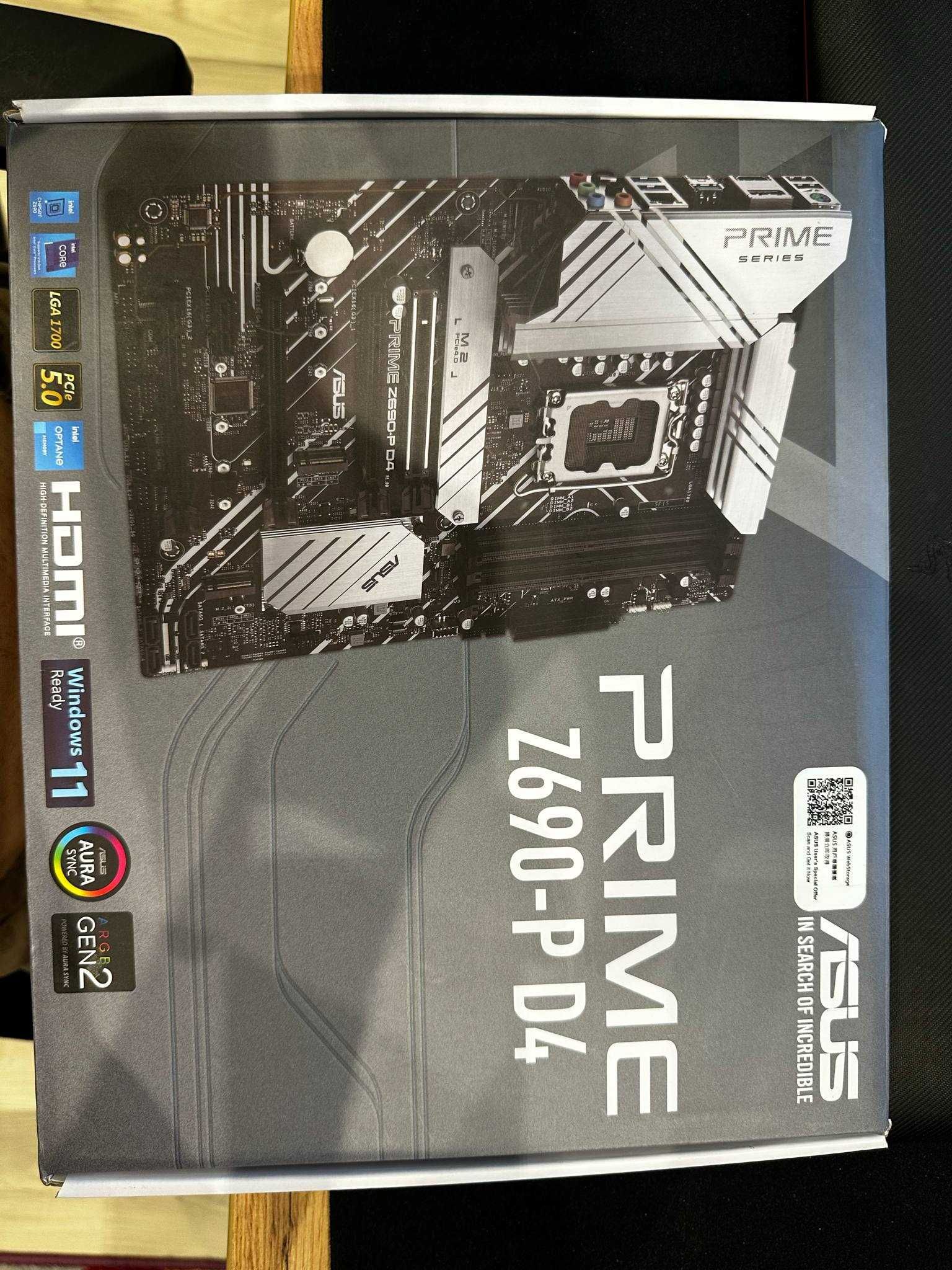 płyta główną ASUS Z690-P D4 (DDR4)