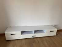 movel de tv branco
