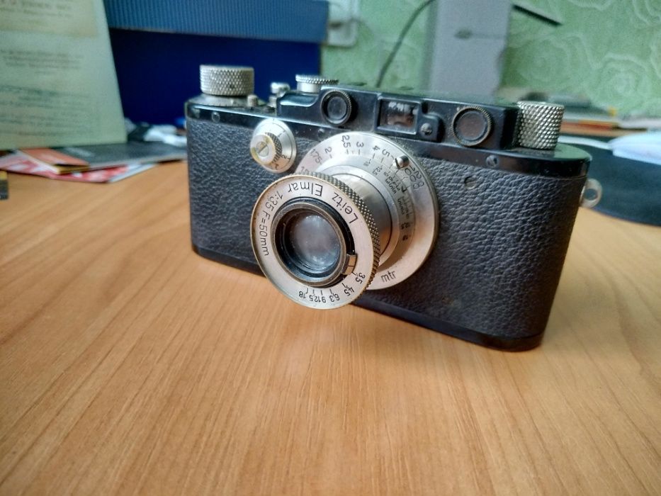 Leica Ernst Leitz Wetzlar D.R.P. 50 мм F 3.5 Leitz Elmar