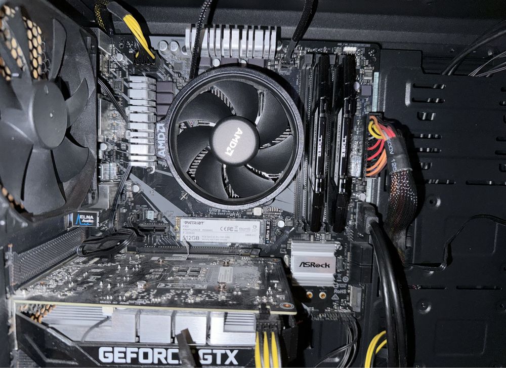 Komputer gamingowy gtx 1650, razen 5 3600