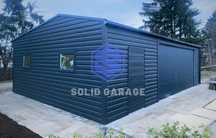 Blaszany garaż 8x5m każdy wymiar, brama segmentowa garaz 9x6 10x5
