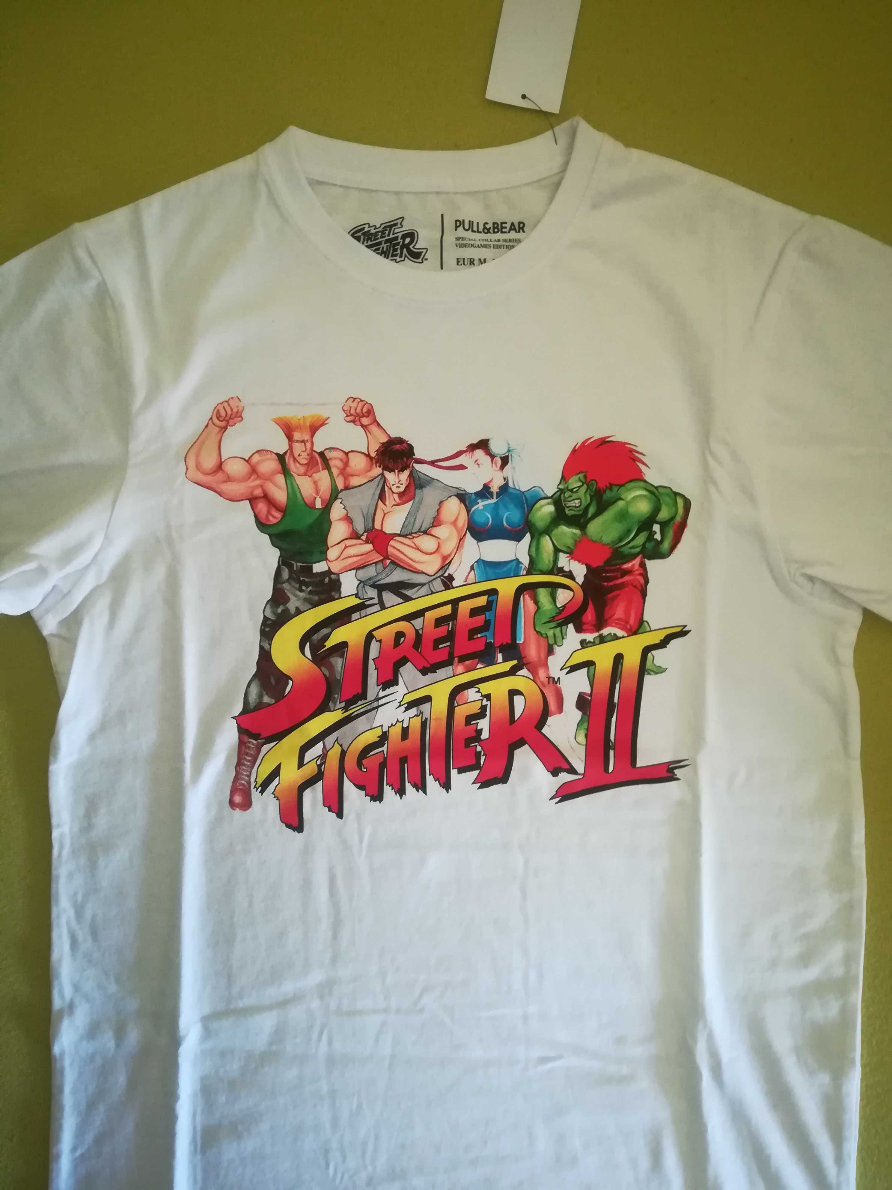 camisola do videojogo Street Fighter