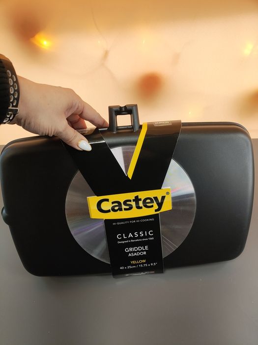 Patelnia duża grilowa Castey