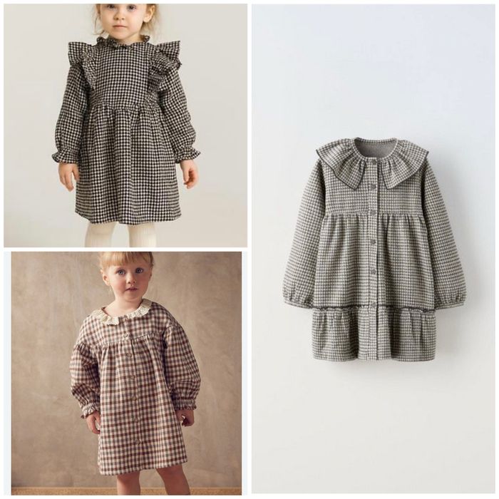 Стильні, теплі сукні Zara ,на флісі Next розмір 3-4 роки 98-104