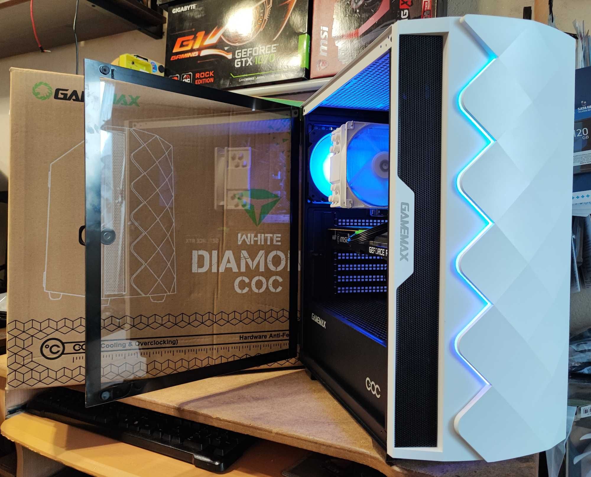 Потужний комп'ютер RYZEN 5 3600 4.2GHZ, RTX 3060 12GB, 16GB, SSD 1TB