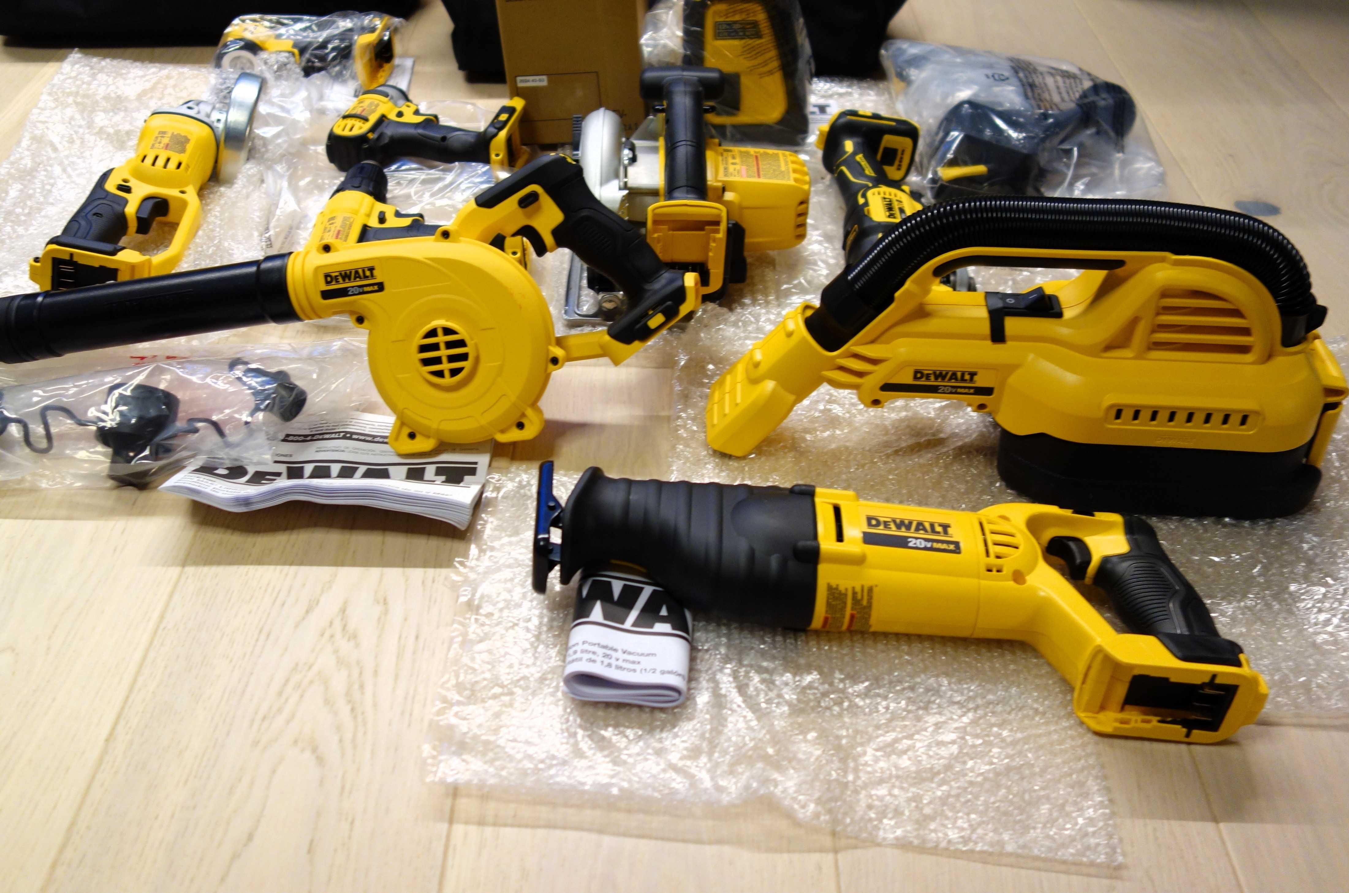 Nowy Zestaw DEWALT DCK1020D2 10 narzędzi Power Combo Kit 20Vmax (USA)