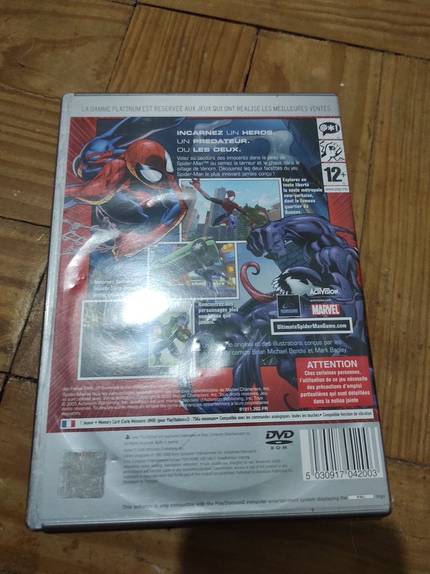 Spider-man para PlayStation 2