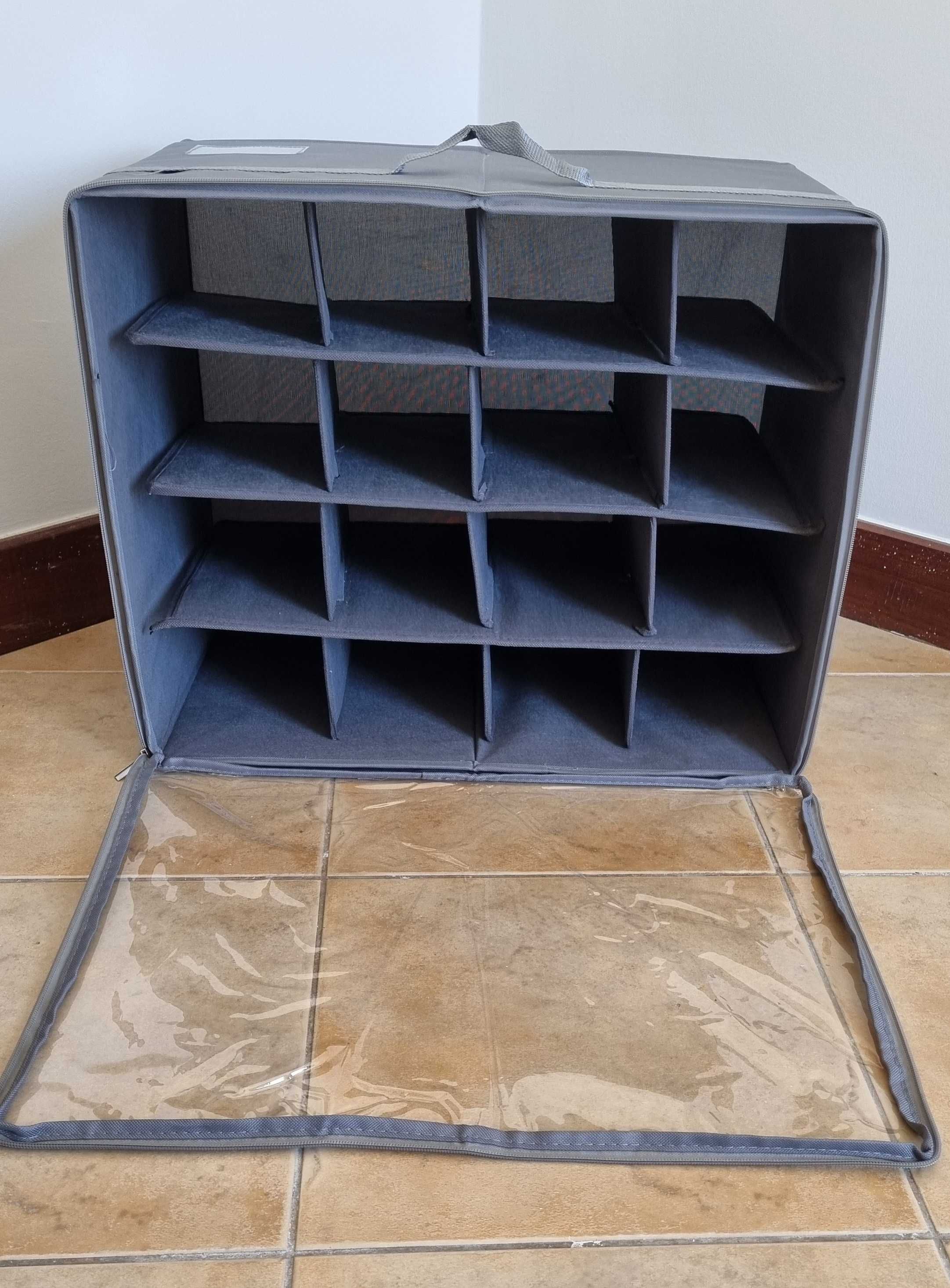 Caixa de Armazenamento Dobrável Organizador Sapatos / Roupa