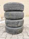 Opony zimowe Dunlop 195/65 R15 z kolami stalowymi 4x108