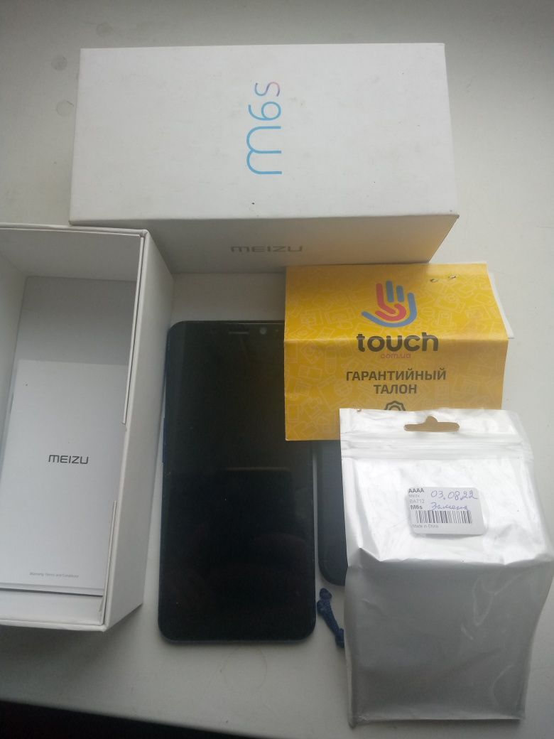 Смартфон Meizu M6s ,3/32гб,рабочий