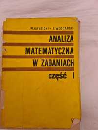 Analiza matematyczna w zadaniach, część I, Krysicki, Włodarski