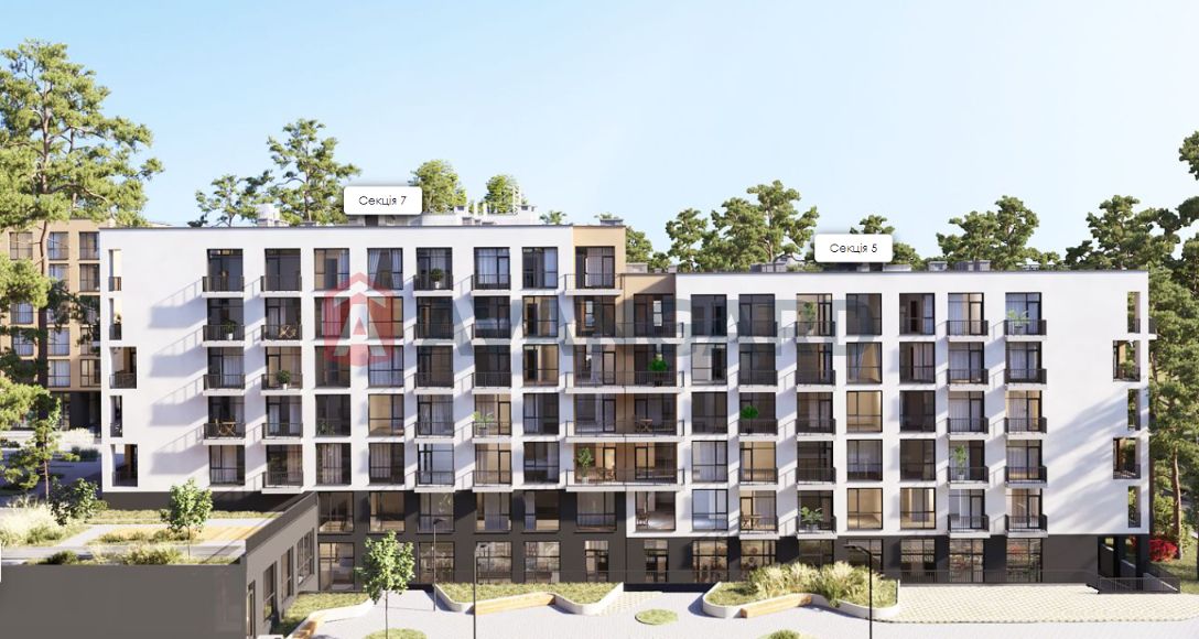 Продаж 2 кімнатної 68,1 м2 в ЖК Грінвуд 3