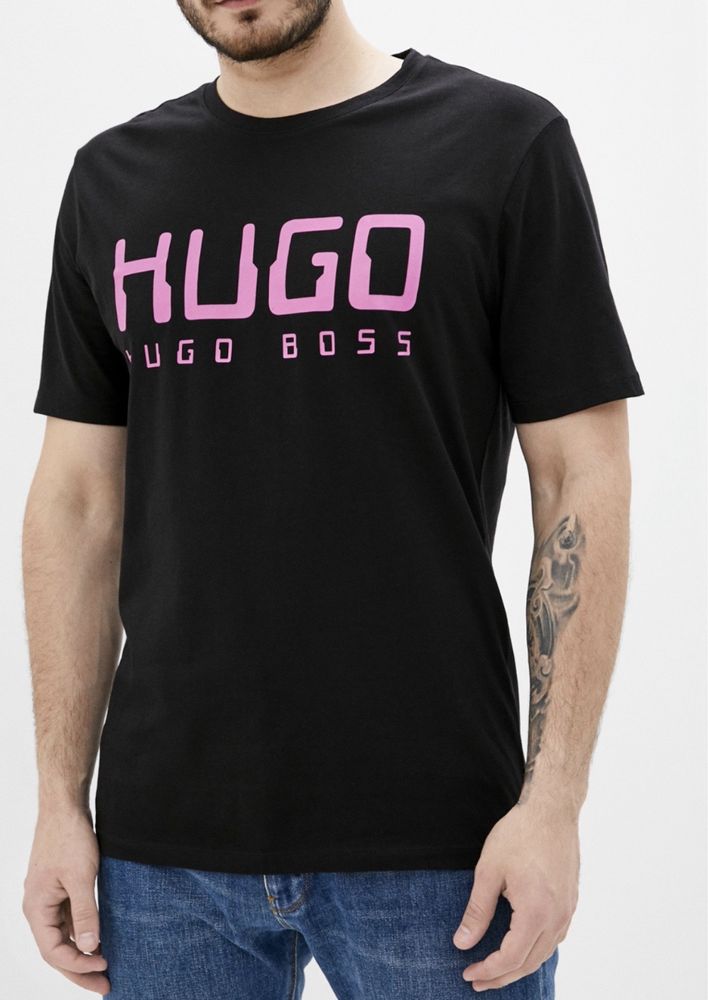 Мужские футболки Hugo Boss черные красные Хуго Босс костюм шорты