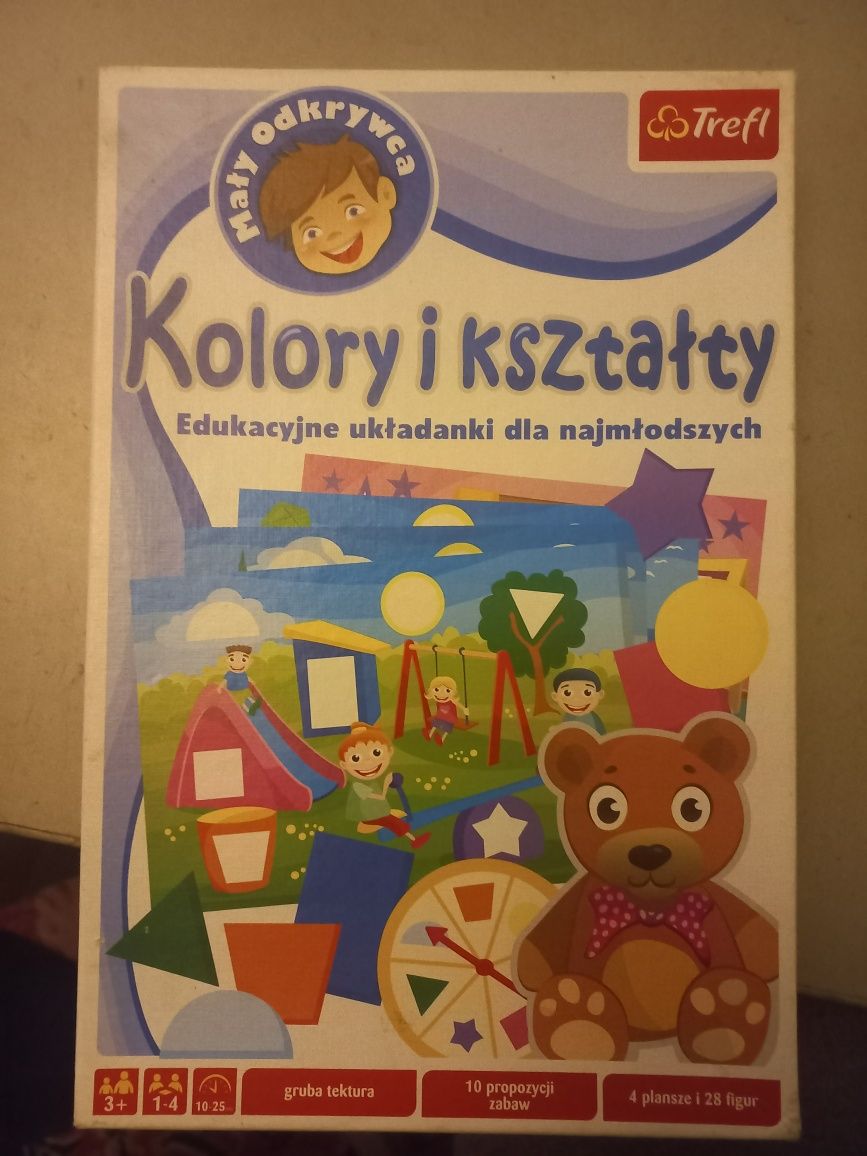 Kolory i kształty,układanka