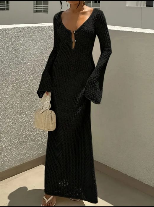 Летнее пляжное платье