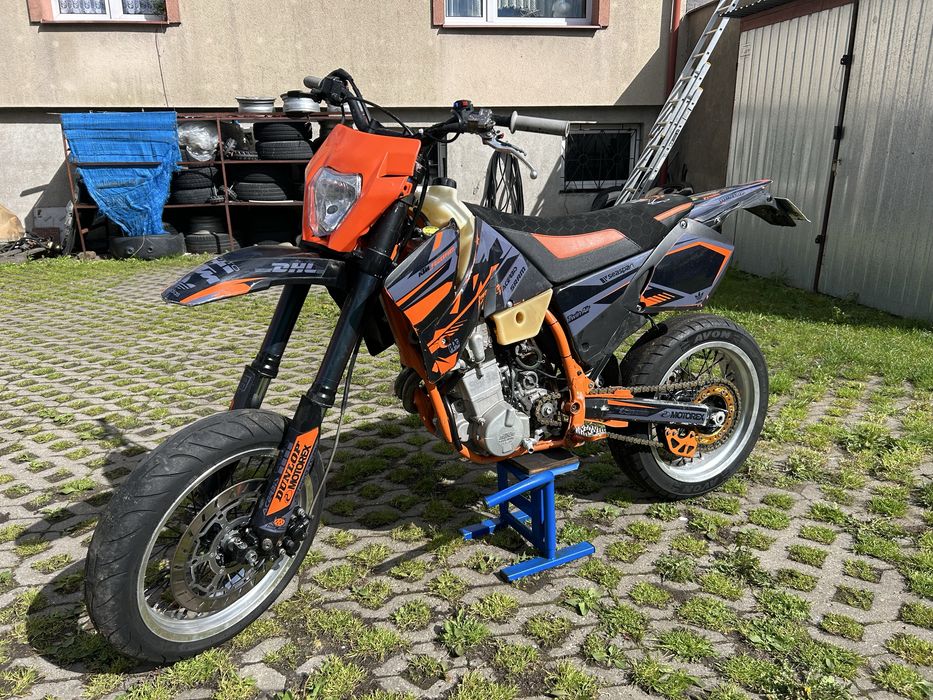 KTM EXC 520 Supermoto zarejestrowany A2