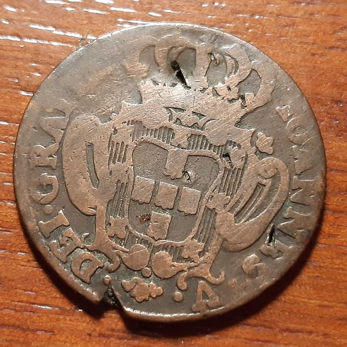 10 Reis 1736 D João V