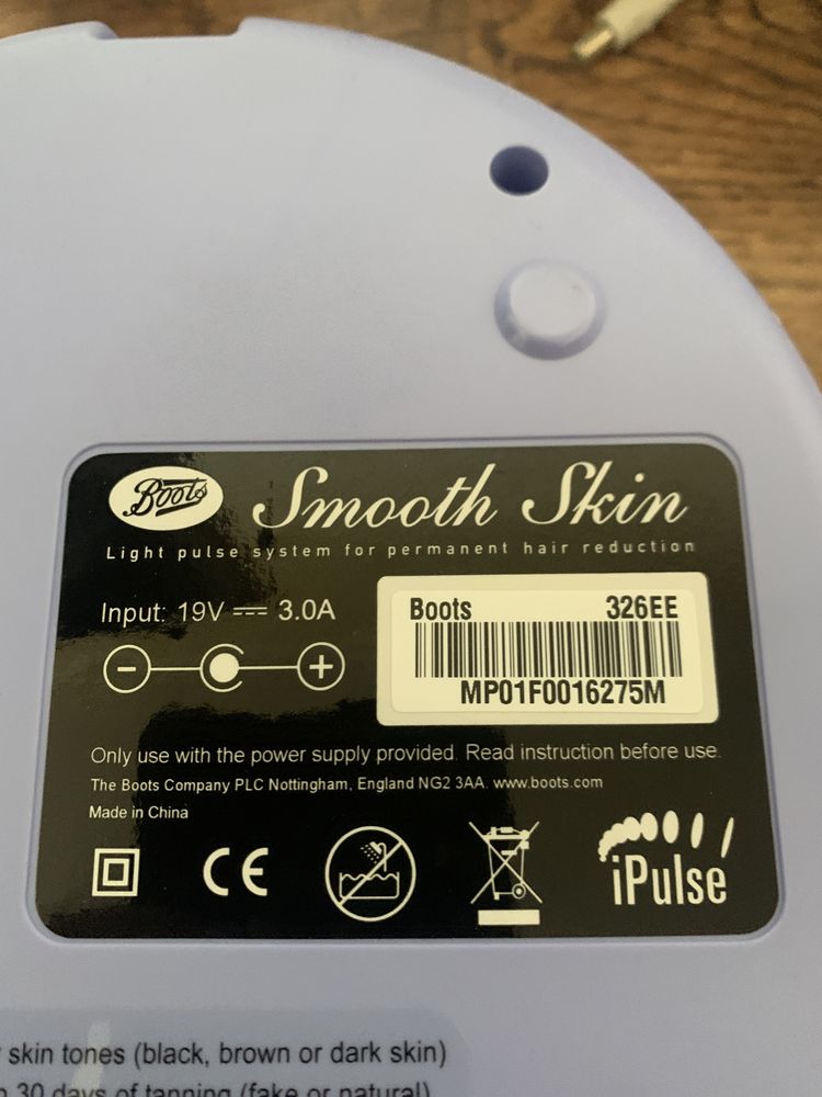 Лазерный Фотоэпилятор Boots Smooth Skin iPULSE England