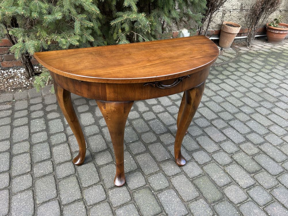 Stylowa Konsola Ludwikowska Komoda Ludwik Chippendale Po Renowacji