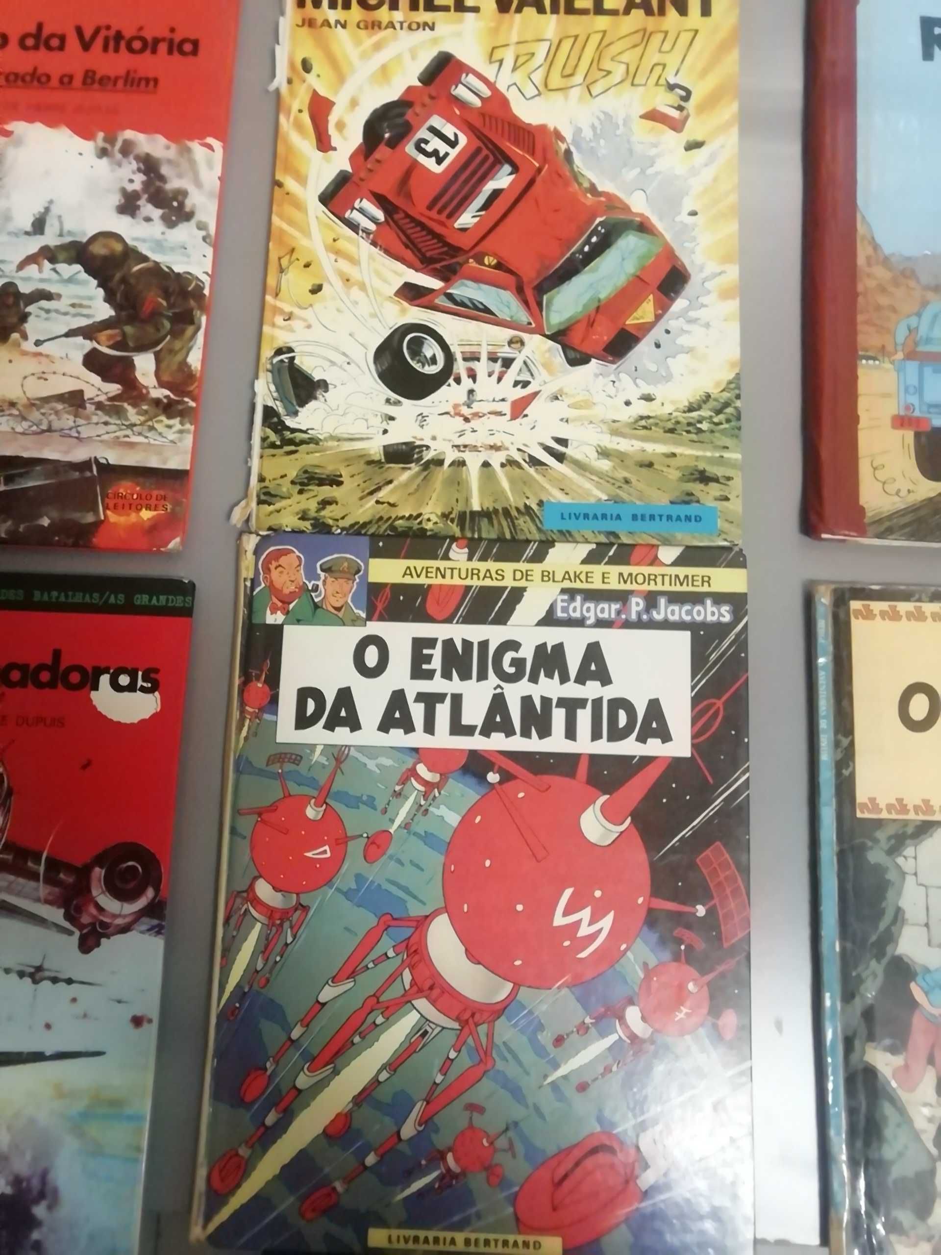 Livros de banda desenhada antigos