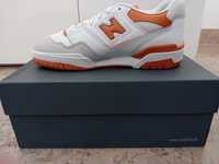 New balance 550 white orange (novos)