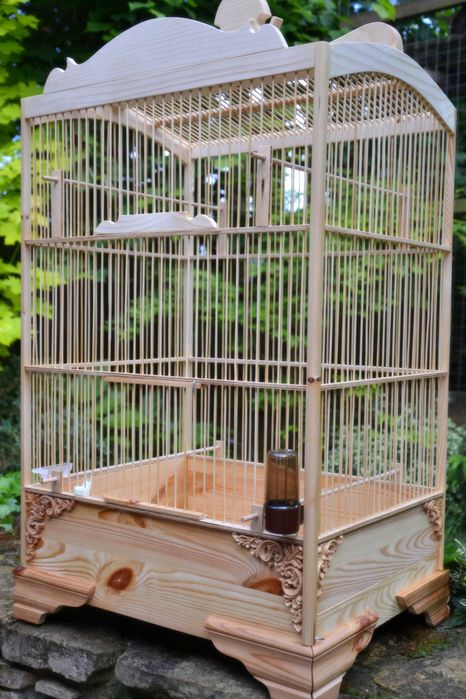 klatki drewniane dla Ptaków