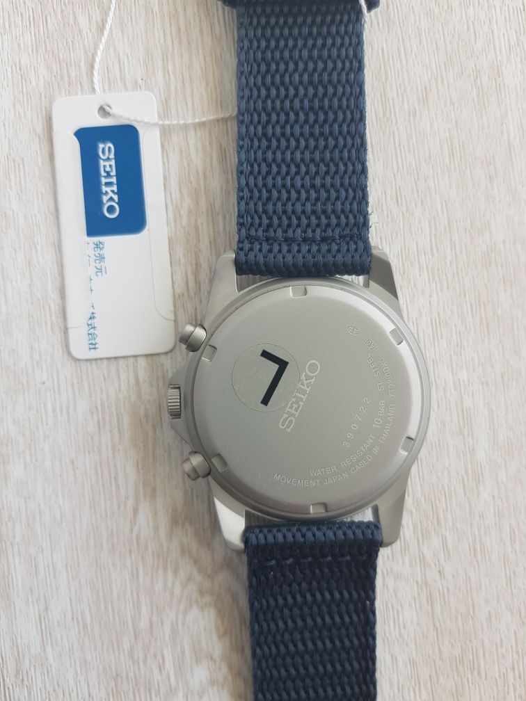 Годинник seiko chronograph новий кварцовий оригінал