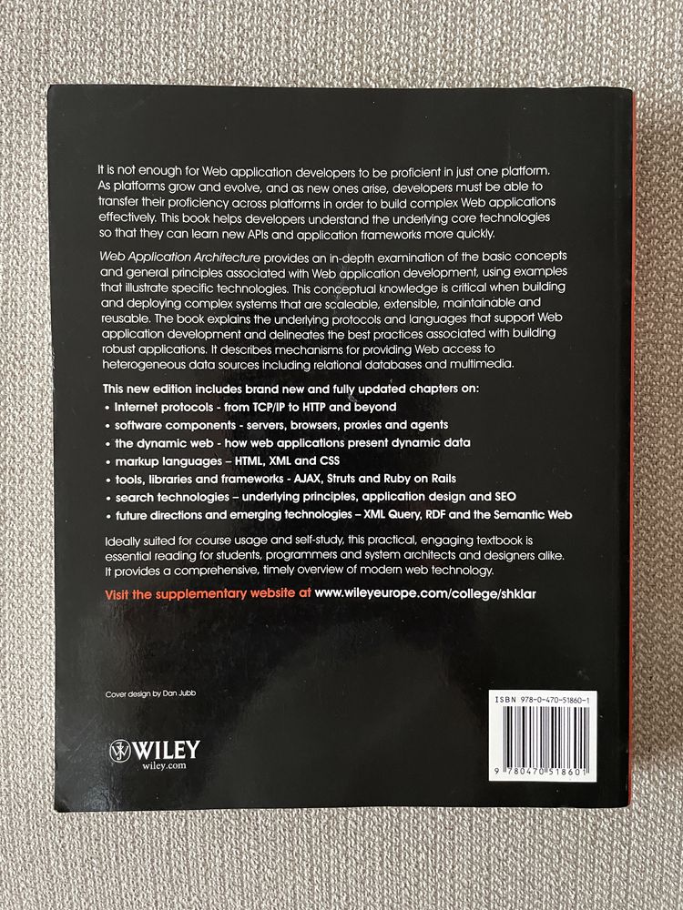 Web Application Architecture, Second Edition